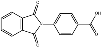 N-(4-CARBOXYPHENYL)PHTHALIMIDE 구조식 이미지