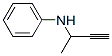 N-(1-Methyl-2-propynyl)benzenamine Structure