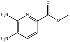 2-Pyridinecarboxylicacid,5,6-diamino-,methylester(9CI) Structure