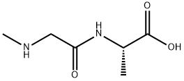 N-사르코실-L-알라닌 구조식 이미지