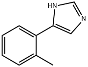 4-(2-메틸페닐)-1H-이미다졸 구조식 이미지