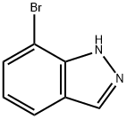 7-Bromo-1H-indazole 구조식 이미지