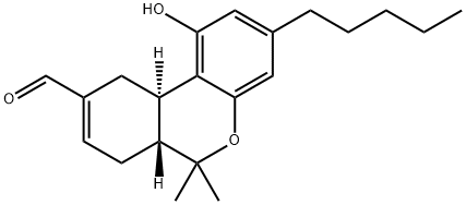 11-oxo-delta(8)-tetrahydrocannabinol Structure