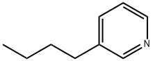 부틸피리딘(3-노르말-) 구조식 이미지