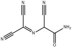 아세트아미드,2-시아노-2-[(디시아노메틸렌)아미노]- 구조식 이미지