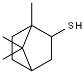 1,7,7-trimethylnorbornane-2-thiol Structure