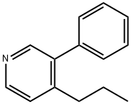 3-phenyl-4-propylpyridine Structure