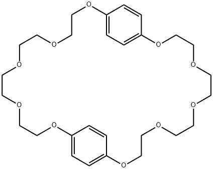 BIS(1,4-PHENYLENE)-34-CROWN 10-ETHER 구조식 이미지