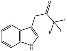 1,1,1-trifluoro-3-(1H-indol-3-yl)propan-2-one 구조식 이미지