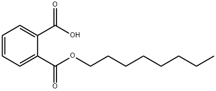 octyl hydrogen phthalate  Structure