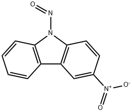 3-니트로-9-니트로소-9H-카바졸 구조식 이미지