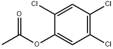 2,4,5-TRICHLOROPHENOL ACETATE Structure