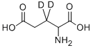 DL-Glutamic  acid-3,3-d2 Structure