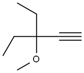 3-Ethyl-3-methoxy-1-pentyne Structure