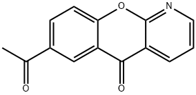 7-Acetyl-5-oxo-5H-(1)benzopyra Structure