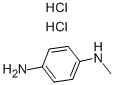 N-METHYL-1,4-PHENYLENEDIAMINE DIHYDROCHLORIDE Structure