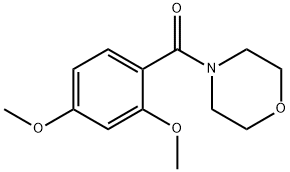 4-(2,4-dimethoxybenzoyl)morpholine Structure