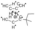 TERT-AMYLFERROCENE Structure