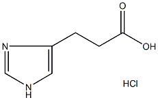 3-(1H-Imidazol-4-Yl)-Propionic Acid Hydrochloride 구조식 이미지