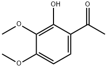 2'-HYDROXY-3',4'-DIMETHOXYACETOPHENONE Structure
