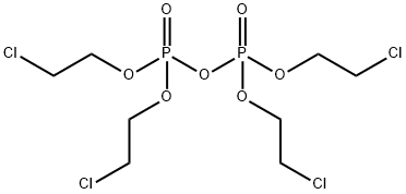 1-[비스(2-클로로에톡시)포스포릴옥시-(2-클로로에톡시)포스포릴]옥시-2-클로로에탄 구조식 이미지