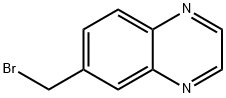 6-(bromomethyl)quinoxaline Structure
