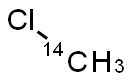 METHYL CHLORIDE, [1-14C] Structure