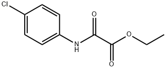 ethyl N-(4-chlorophenyl)-2-oxoglycinate  Structure