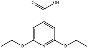 2,6-디에톡시이소니코틴산 구조식 이미지