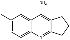 2,3-Dihydro-7-methyl-1H-cyclopenta[b]quinolin-9-amine Structure