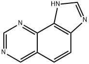 1H-이미다조[4,5-h]퀴나졸린(9CI) 구조식 이미지
