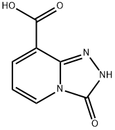 2,3-Dihydro-3-oxo-1,2,4-triazolo[4,3-a]pyridine-8-carboxylic acid 구조식 이미지