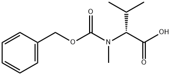 Z-N-Methyl-D-valine 구조식 이미지