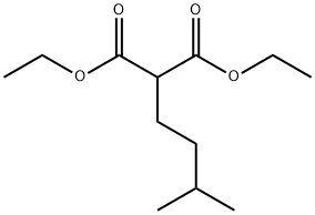 Diethyl isoamylmalonate 구조식 이미지
