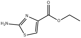 Ethyl 2-amino-1,3-thiazole-4-carboxylate 구조식 이미지