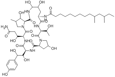 Pneumocandin A0 Structure