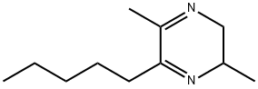 피라진,2,3-디하이드로-2,5-디메틸-6-펜틸-(9CI) 구조식 이미지