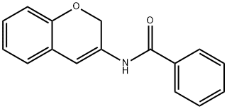 Benzamide, N-2H-1-benzopyran-3-yl- (9CI) Structure