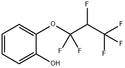 2-(1,1,2,3,3,3-HEXAFLUOROPROPOXY)PHENOL Structure