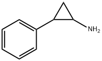 2-Phenylcyclopropane-1-amine 구조식 이미지
