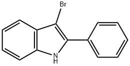 1H-INDOLE, 3-BROMO-2-PHENYL- Structure