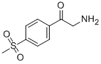 2-AMINO-4'-(METHYLSULFONYL)-ACETOPHENONE Structure