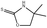 4,4-DIMETHYLOXAZOLIDINE-2-THIONE Structure