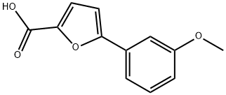 5-(3-METHOXYPHENYL)-2-FUROIC ACID Structure