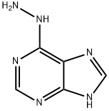 6-Hydrazinopurine Structure
