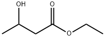 Ethyl 3-hydroxybutyrate 구조식 이미지