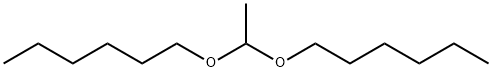 ACETALDEHYDE DI-N-HEXYL ACETAL Structure