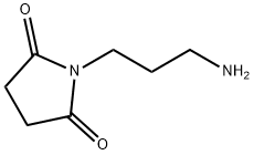 1-(3-aminopropyl)-2,5-pyrrolidinedione(SALTDATA: HCl) Structure