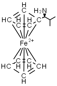 (R)-(+)-N,N-DIMETHYL-1-FERROCENYLETHYLAMINE Structure