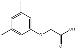 3,5-xylyloxyacetic acid Structure